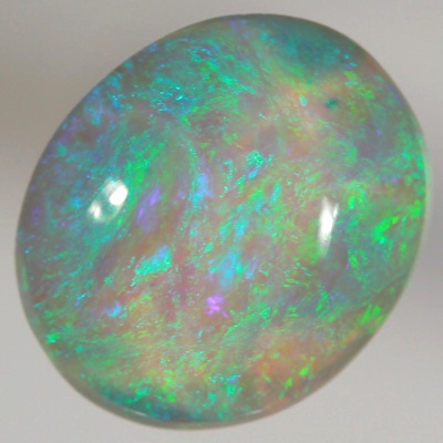 SOLID CRYSTAL OPAL Bright sparkling fire in 3D pattern